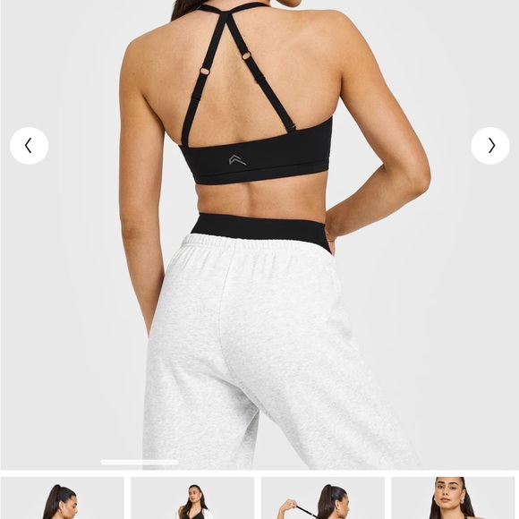 Oner Active Sports Bra (twist, black) - Picture 2 of 4